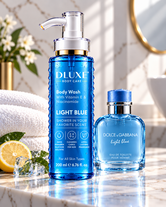 DLUXE LIGHT BLUE – Gel Douche Parfumé